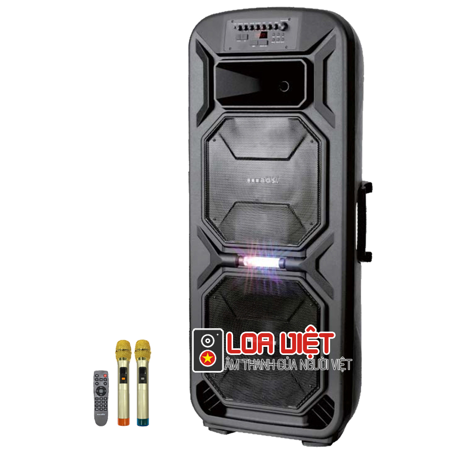 Loa kéo di động  A/D/S DE-212F ( 2 Bass 30 - Công suất 800W)
