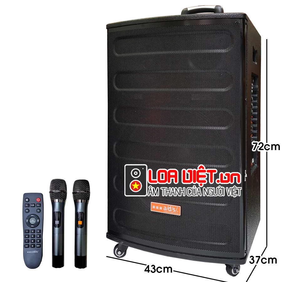 [Loaviet.vn]Loa kéo di động A/D/S TI-15F Bass 40 - chính hãng - 08.666.43629