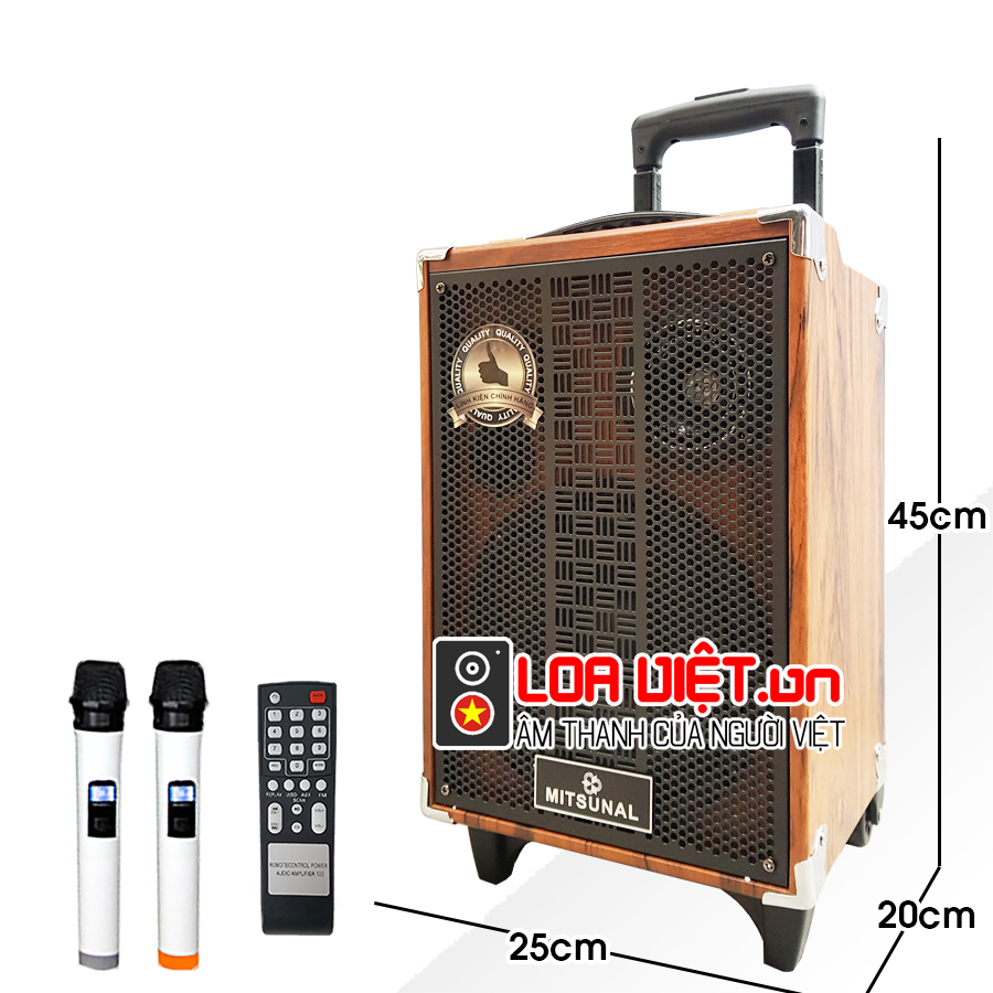 Loa kéo di dộng Mitsunal M8 - 2022