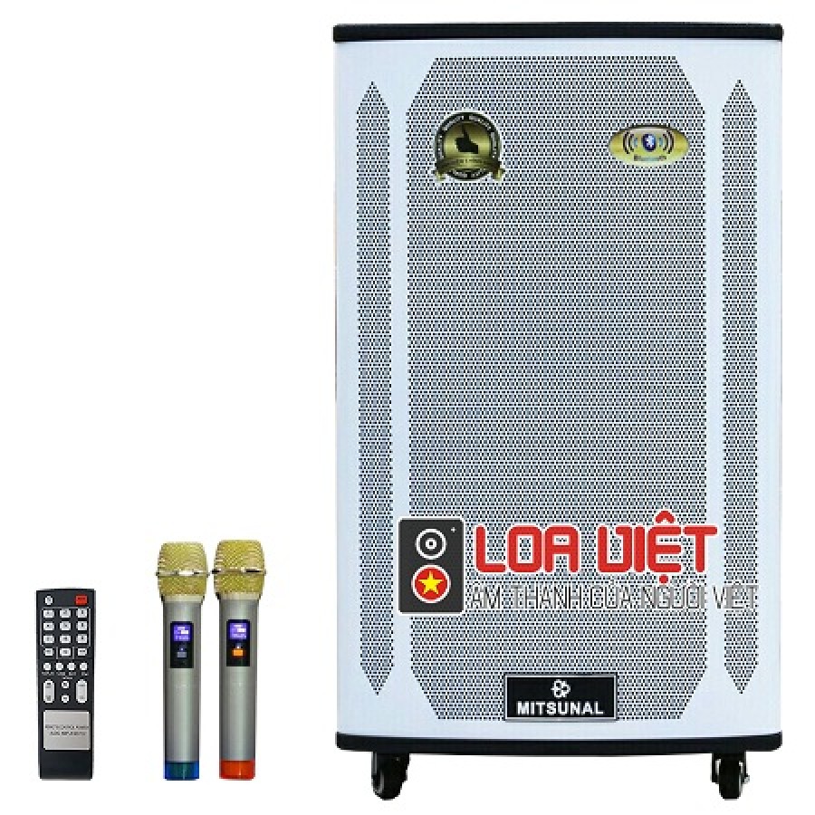 LOA VALI KÉO MITSUNAL M85 CHÍNH HÃNG TẶNG KÈM 2 MIC CẦM TAY