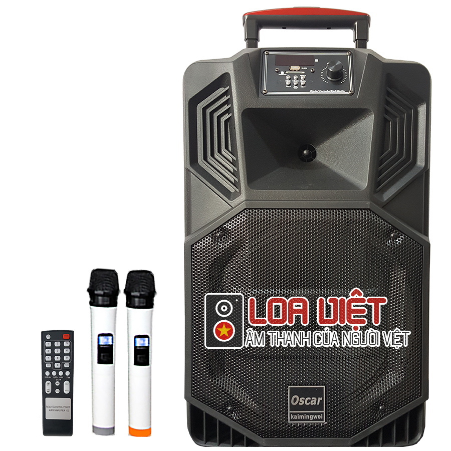 [Loaviet.vn] Loa kéo di động Oscar SR-12N - Chính hãng giá rẻ