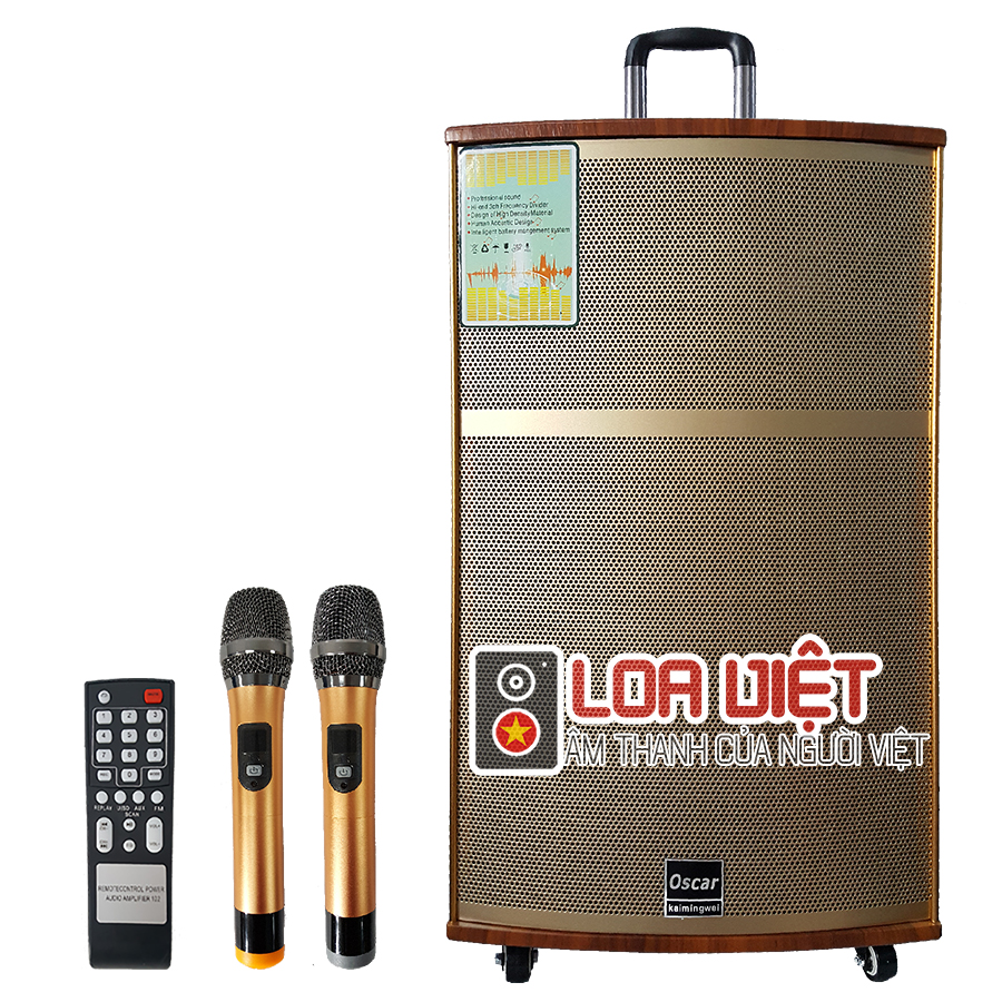 [Loaviet.vn] Loa kéo di động Oscar SR2-15 - Chính hãng Giá rẻ