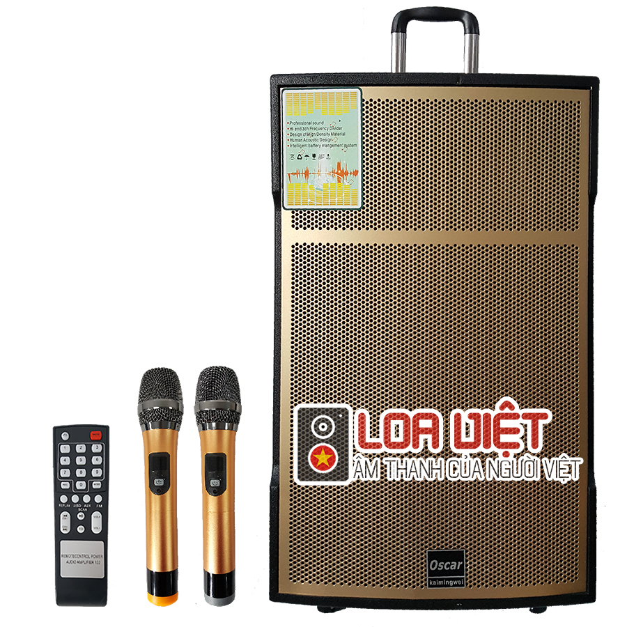 [Loaviet.vn] Loa kéo di động Oscar SR3-15 - Chính hãng