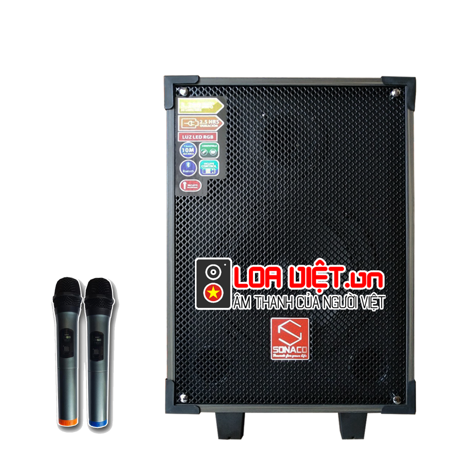 Loa kéo di động Sonaco SN-08A - Chính hãng - Loaviet.vn - Loa kéo số 1 Hà Nội - 08.666.43629