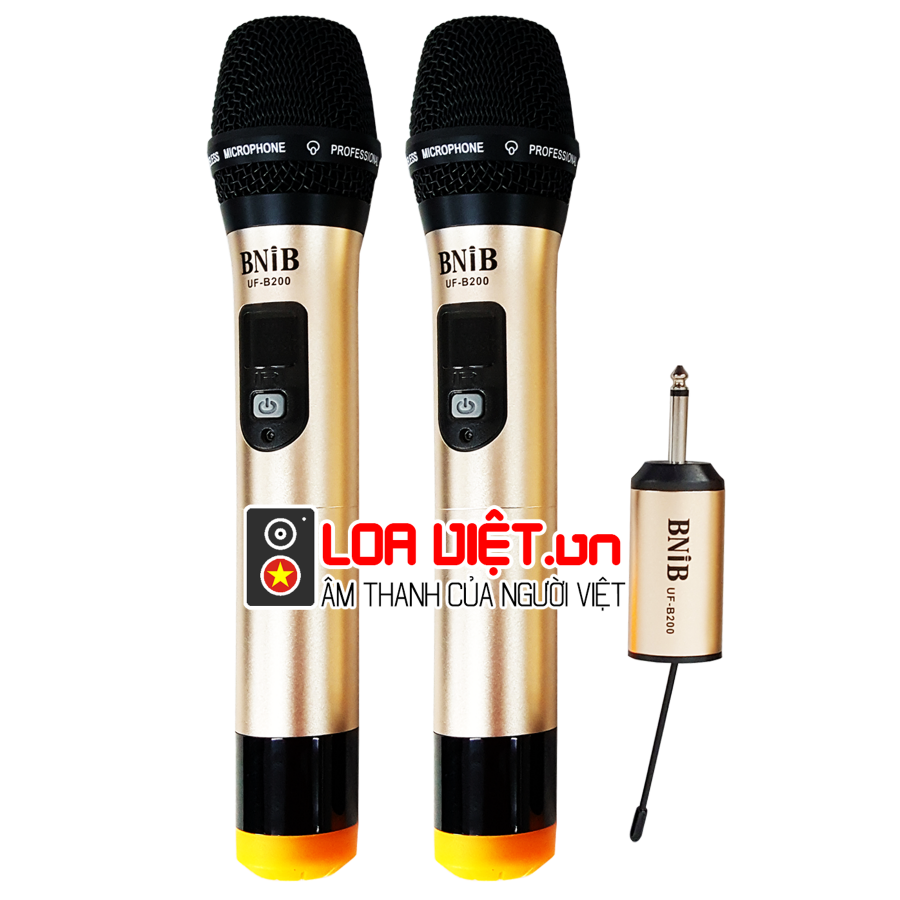[Loaviet.vn] Micro không dây đa năng BNIB B200 --- 08.666.43629