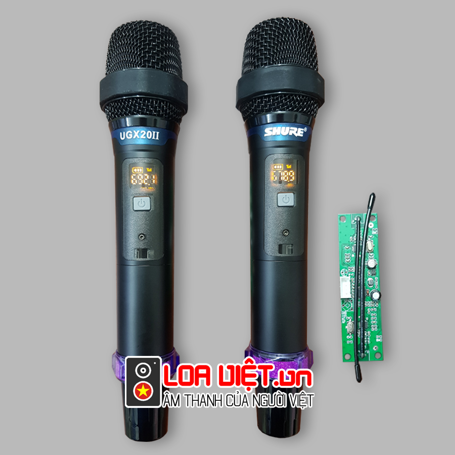 [Loaviet.vn] - Micro loa kéo Shure UGX 20II - 08.666.43629